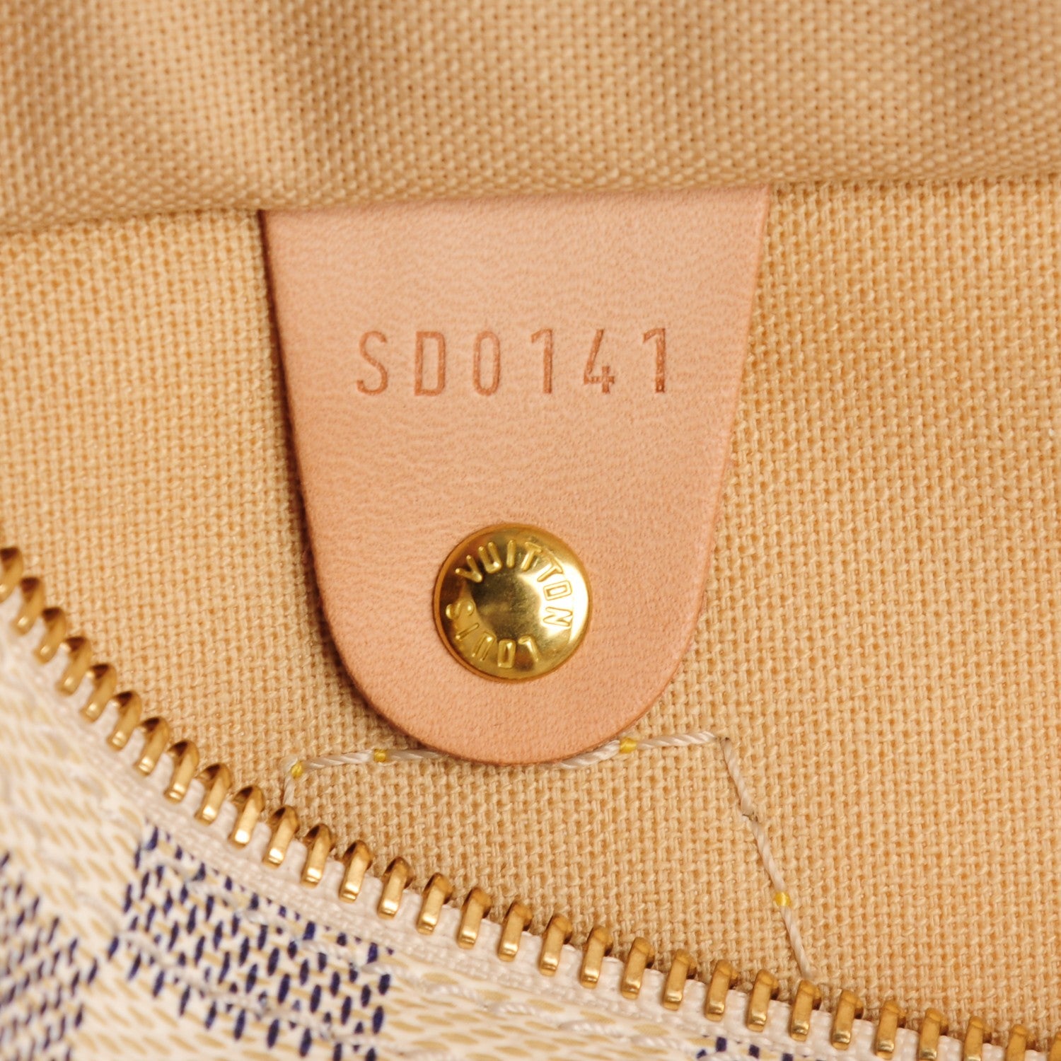 Louis Vuitton Damier Azur Speedy 25 7 of 7