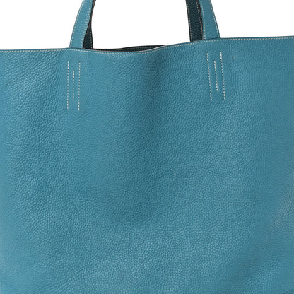 Hermes Taurillon Clemence Double Sens 45 Reversible Tote 10 of 15