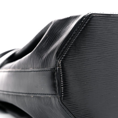 Louis Vuitton Epi Sac D'Epaule Black 7 of 26
