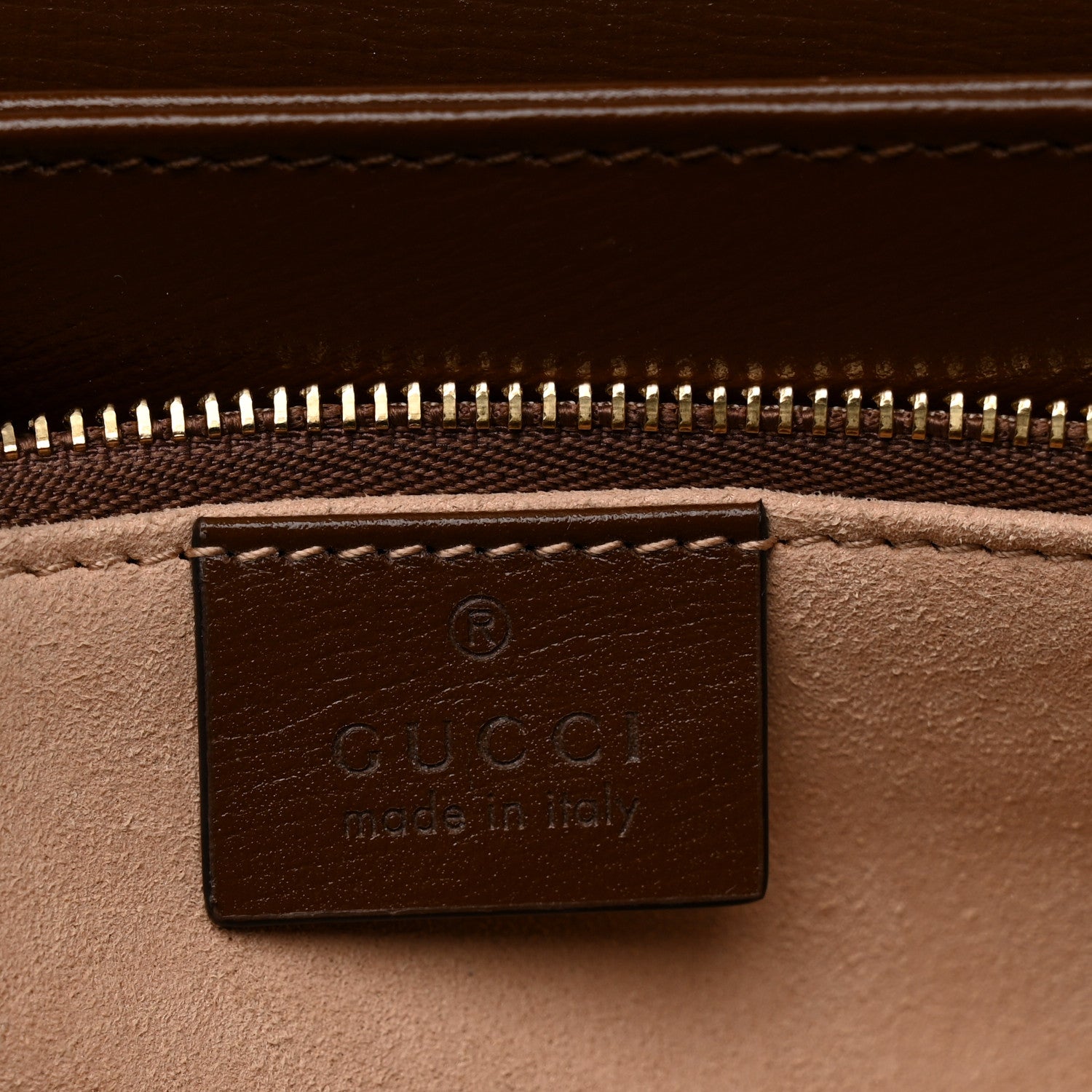 Gucci GG Supreme Monogram Horsebit 1955 Shoulder Bag Beige Brown Sugar 6 of 10