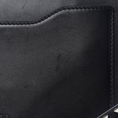 Valentino Garavani Calfskin Rockstud Medium Demilune Double Handle Satchel Black 15 of 23