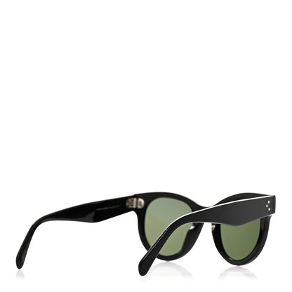 Celine Acetate Studded Mineral Round Sunglasses CL40031 Black 4 of 6