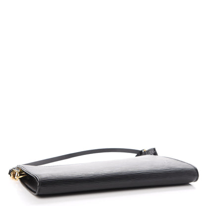 Louis Vuitton Epi Pochette Accessories 24 Black 4 of 7