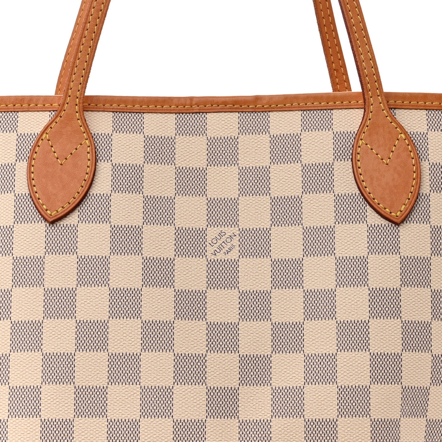 Damier Azur Neo Neverfull MM Rose Ballerine