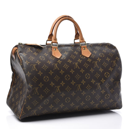 Louis Vuitton Monogram Speedy 40 2 of 9