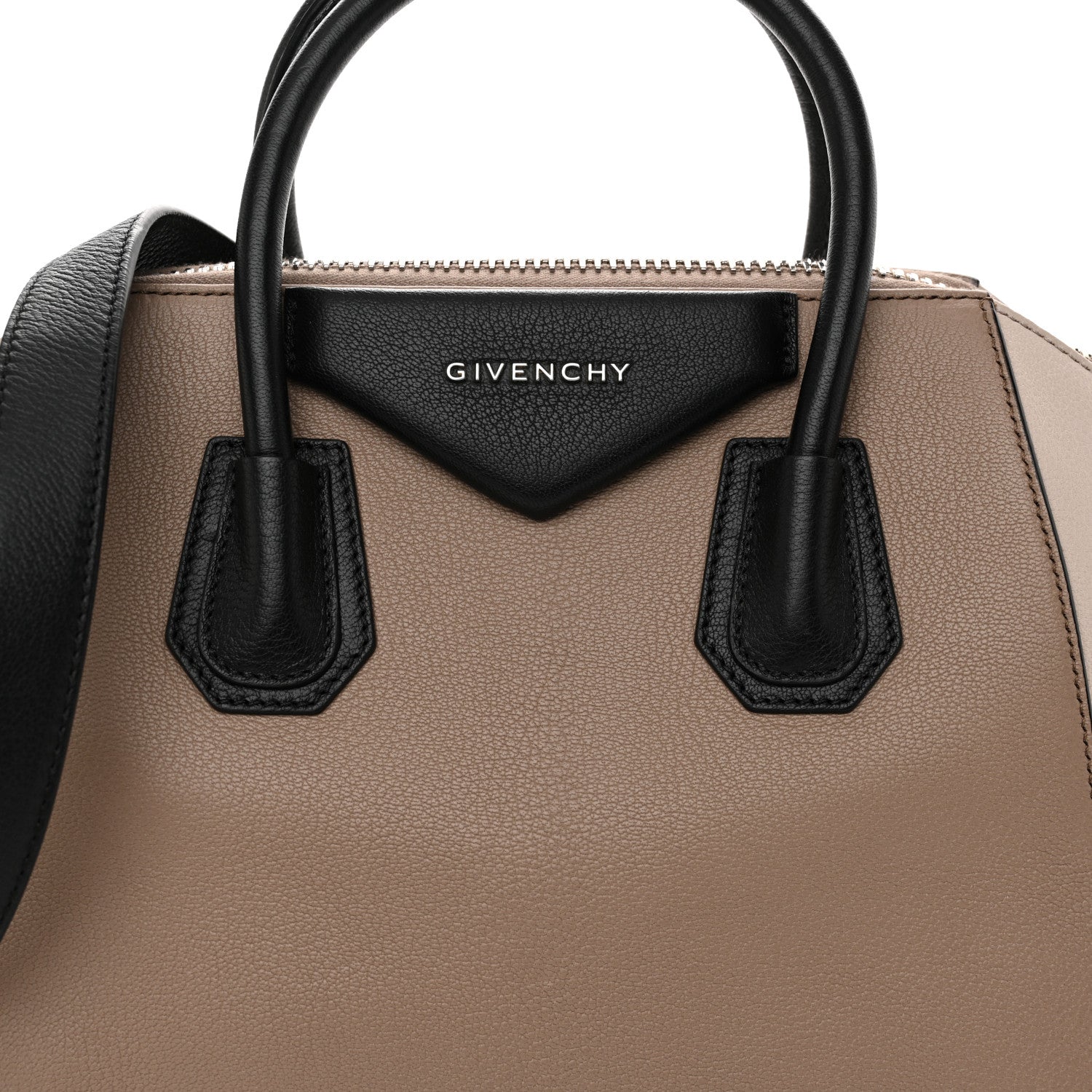 Givenchy Sugar Goatskin Mini Tri-Color Antigona Linen 8 of 11