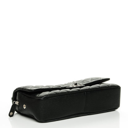 Chanel Caviar Quilted Jumbo Easy Flap Black 4 of 7