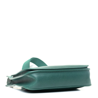 Hermes Taurillon Clemence Evelyne III PM Malachite 3 of 4