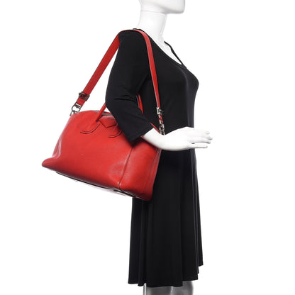 Givenchy Sugar Goatskin Medium Antigona Red 2 of 24