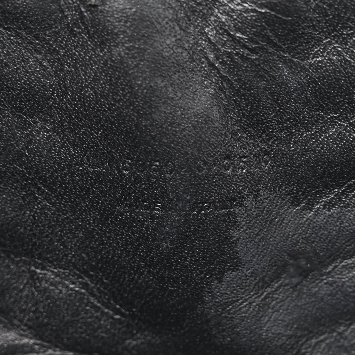 Grain De Poudre Matelasse Monogram Mini Lou Camera Bag Black
