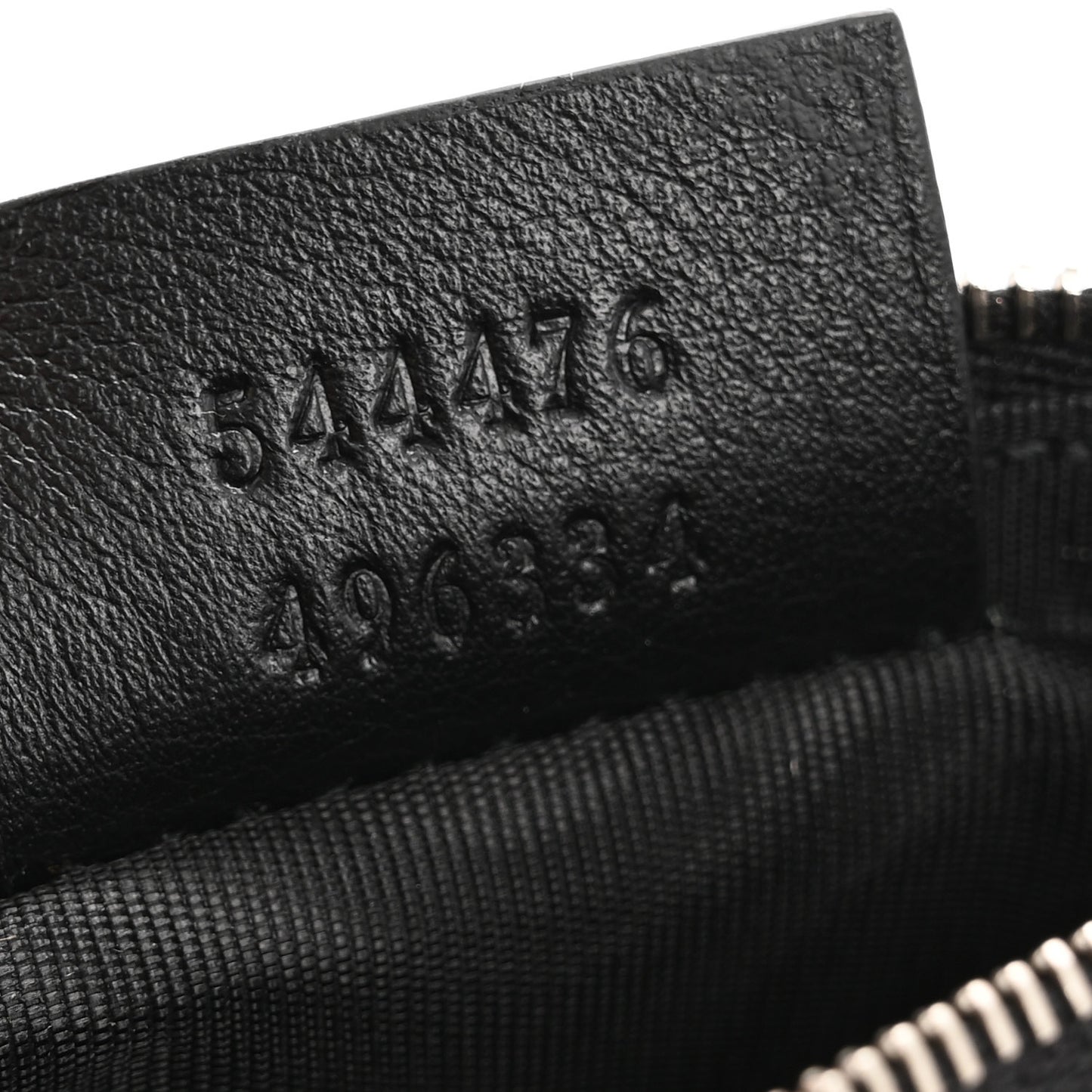 Microguccissima Key Ring Coin Case Black
