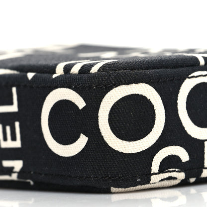 Chanel Canvas 31 Rue Cambon Phone Holder Black 9 of 10