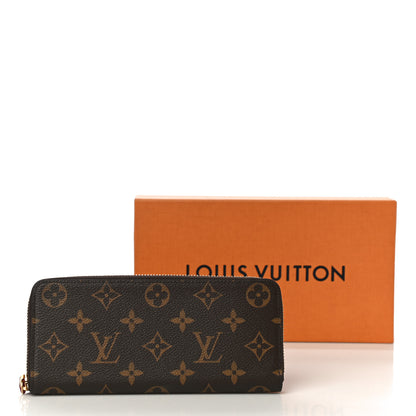 Louis Vuitton Monogram Clemence Wallet Fuchsia 10 of 10