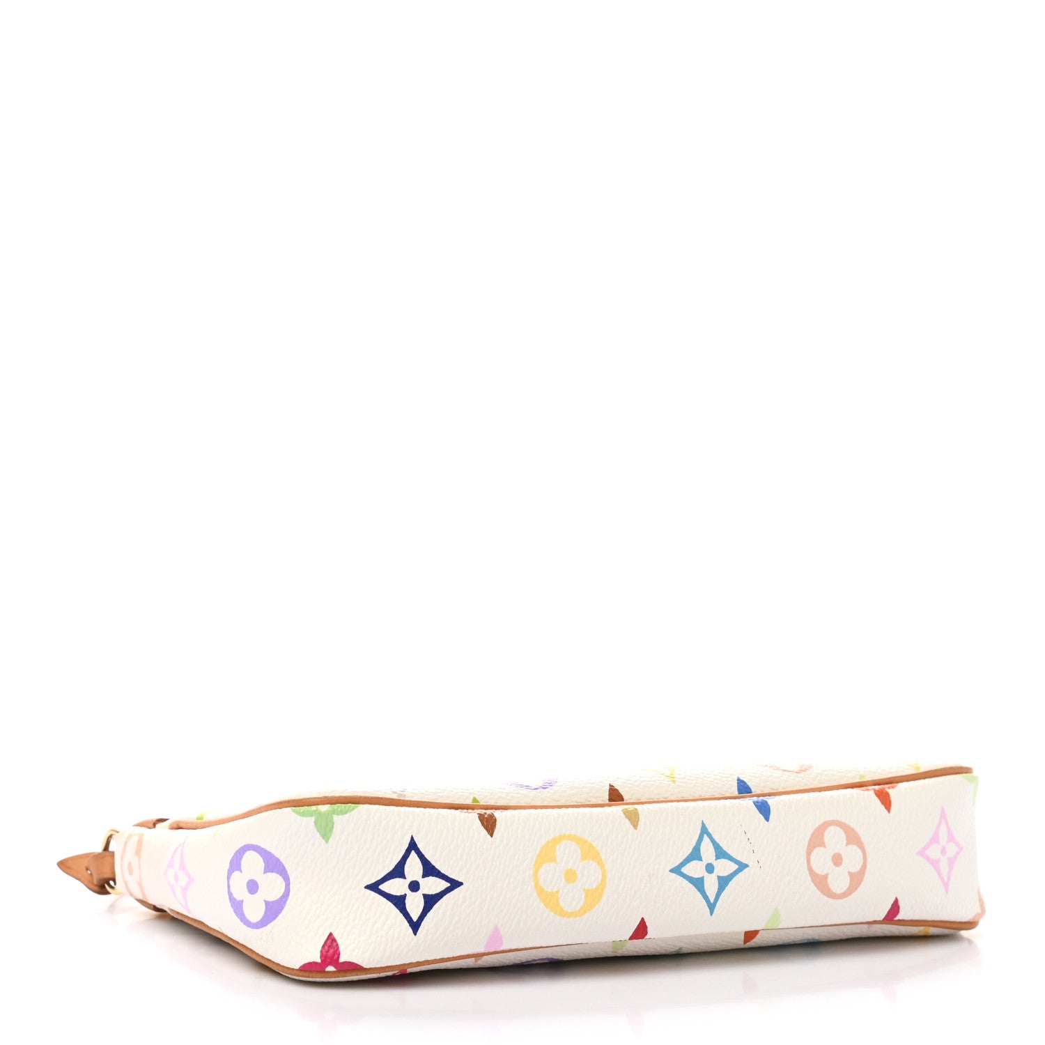 Louis Vuitton Monogram Multicolor Pochette Accessories White 3 of 10
