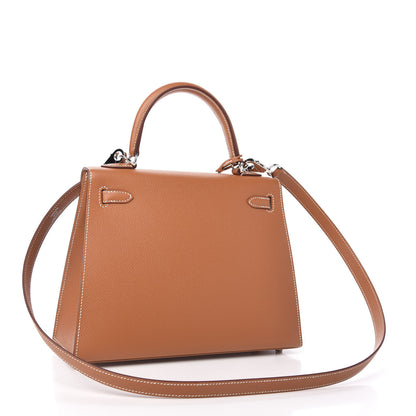 Hermes Epsom Kelly Sellier 25 Gold 3 of 11