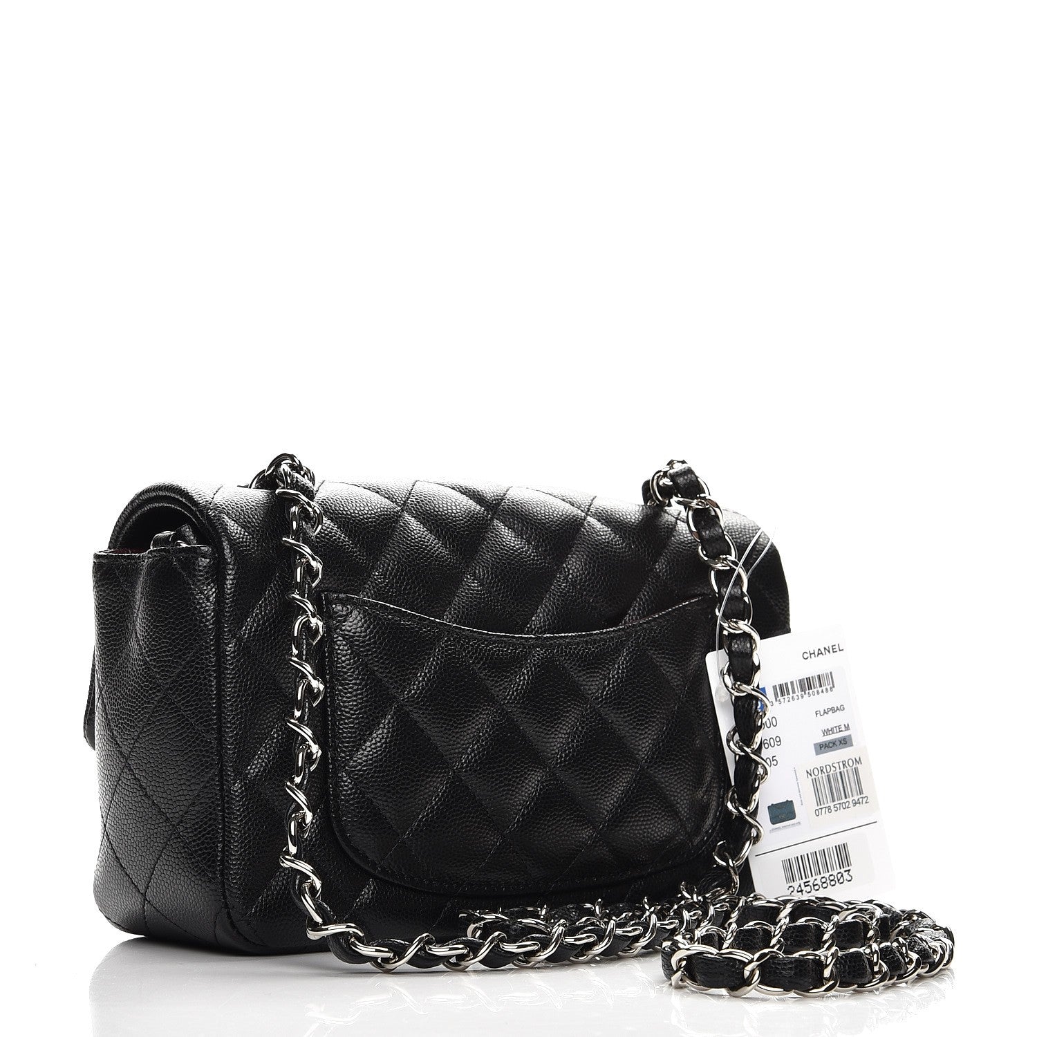 Chanel Caviar Quilted Mini Rectangular Flap Black 4 of 8