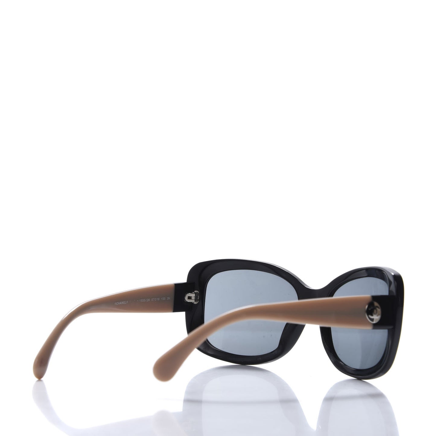 Acetate CC Sunglasses 5322 Black Beige