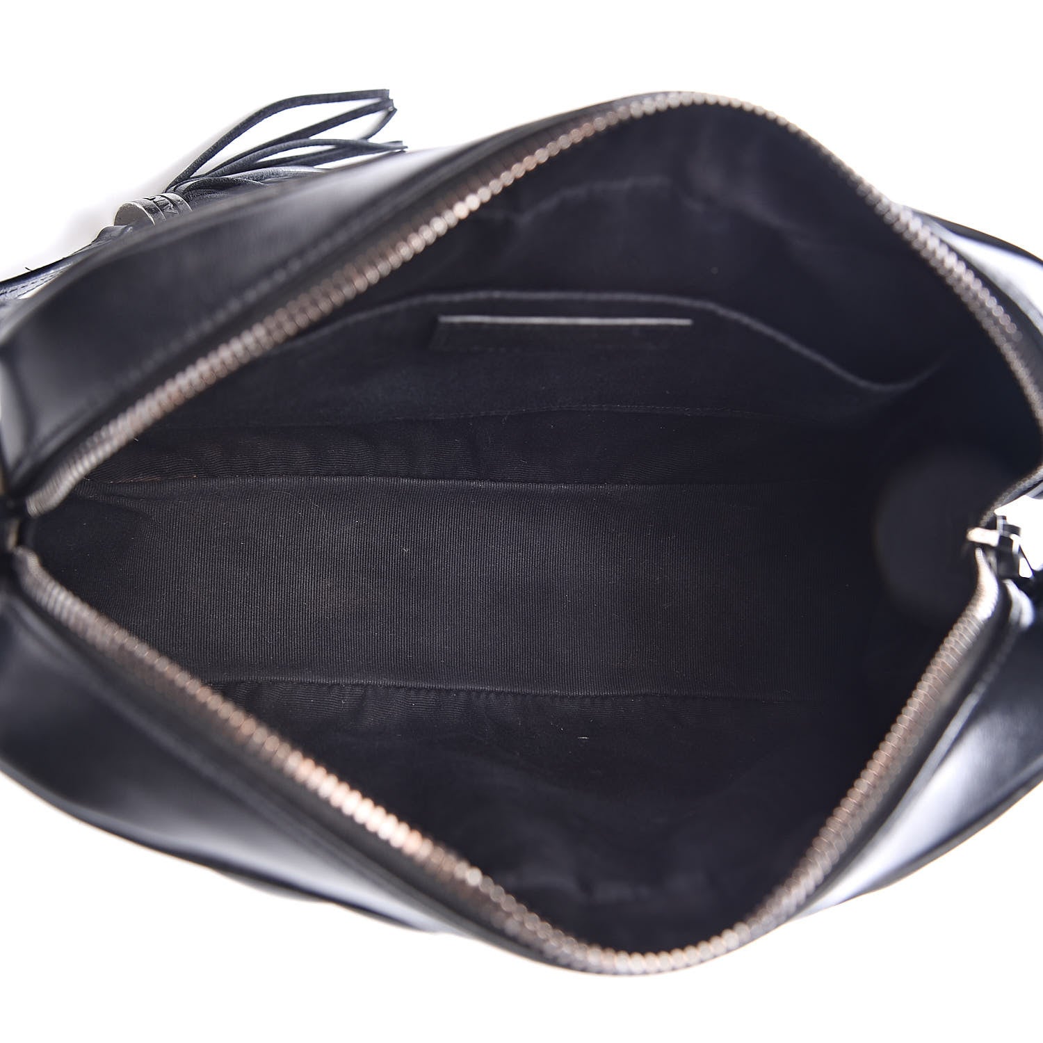 Saint Laurent Calfskin Matelasse Monogram Lou Camera Bag Black 5 of 16