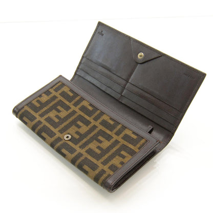 Fendi Zucca Continental Wallet Tobacco 5 of 9