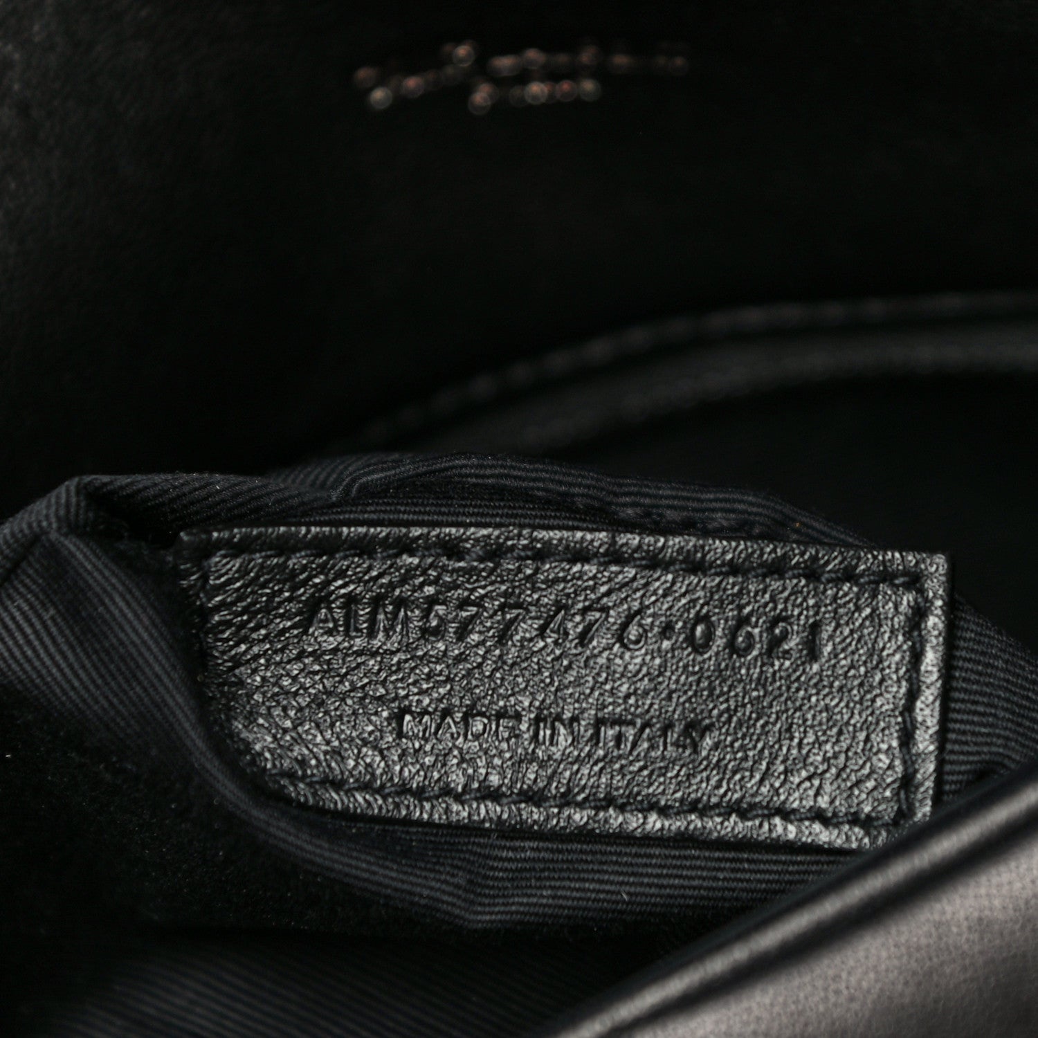 Saint Laurent Lambskin Quilted Small Loulou Puffer Monogram Chain Satchel Black 8 of 14