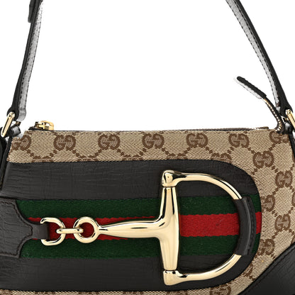 Gucci Monogram Hasler Pochette Brown 8 of 12
