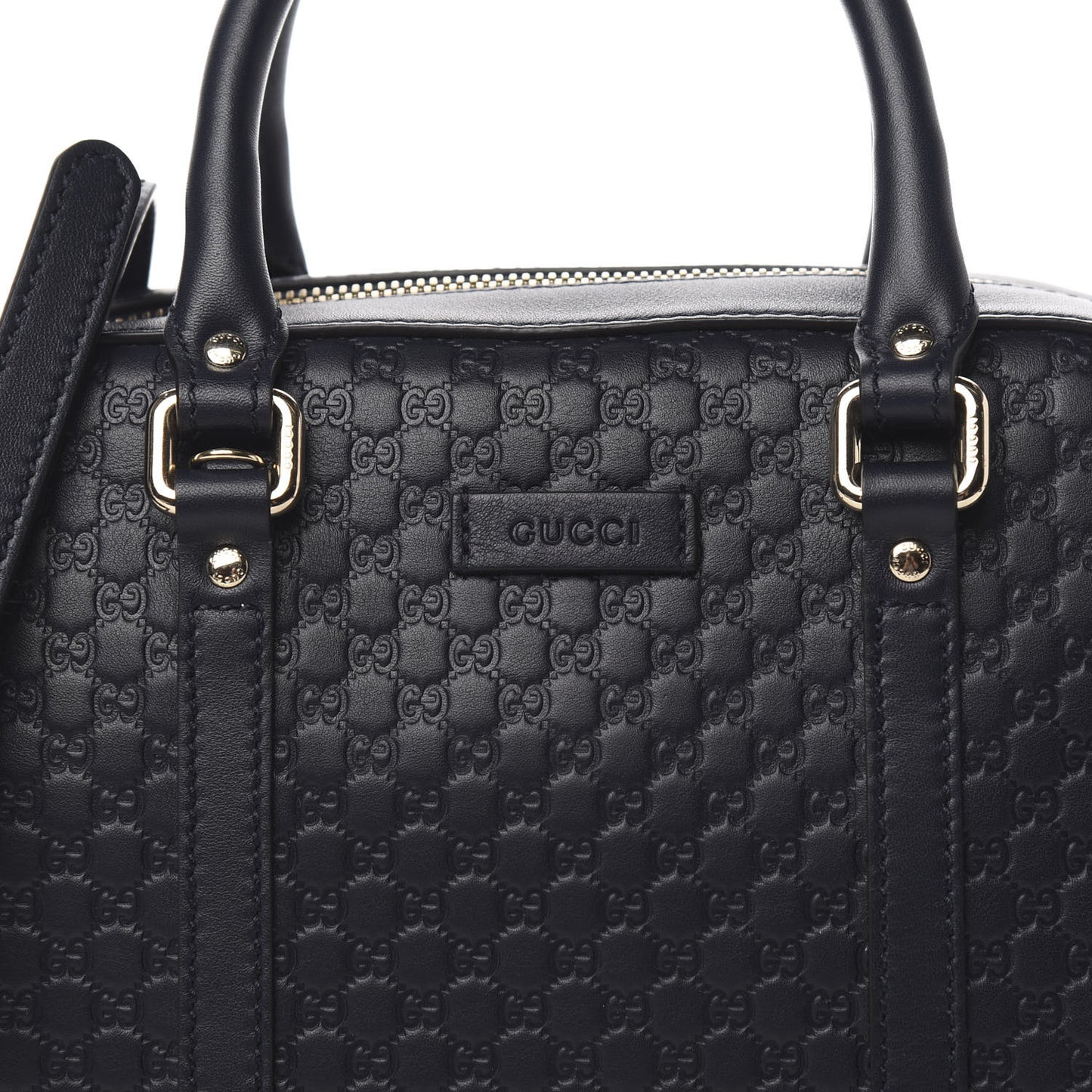 Microguccissima Medium Crossbody Bag Blue