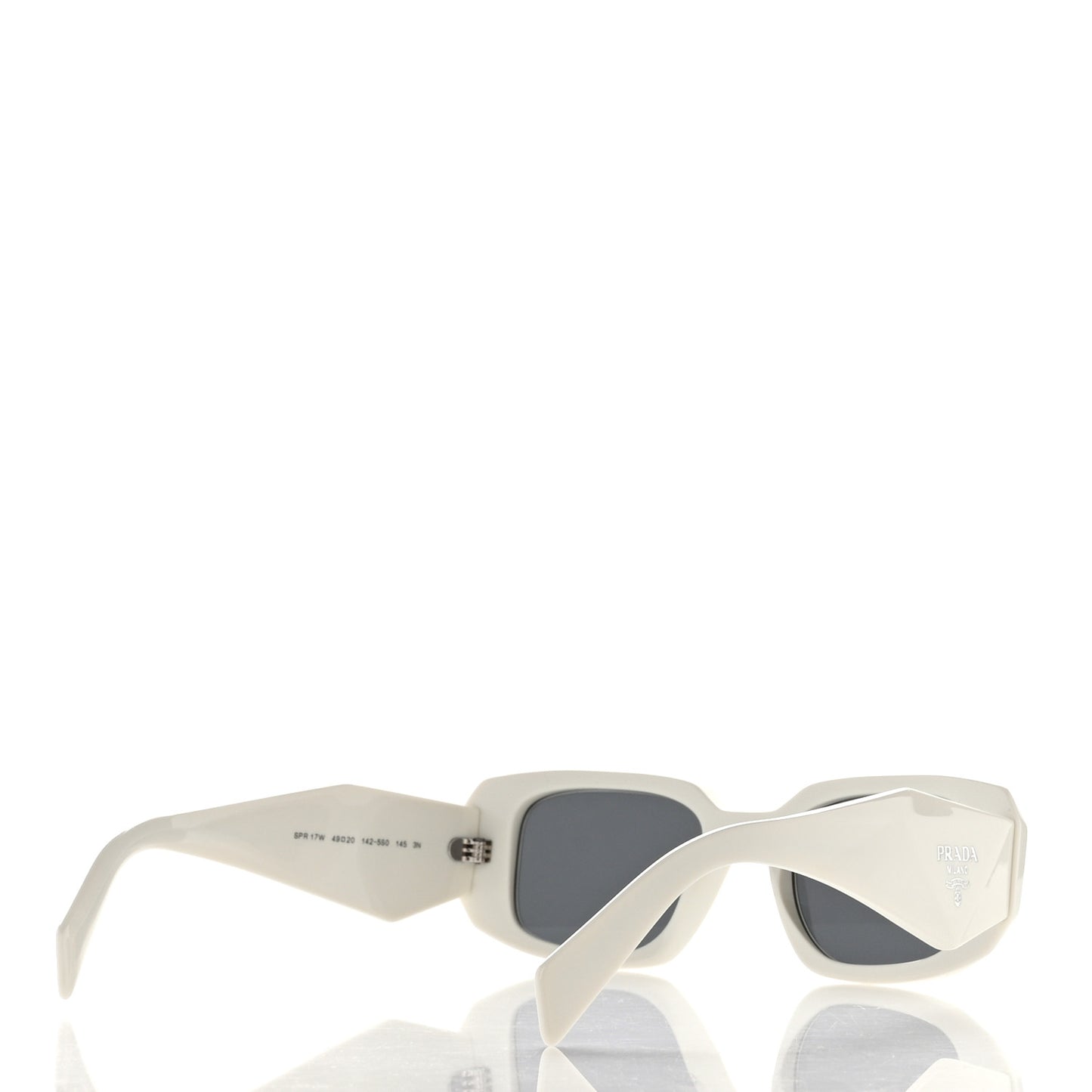 Acetate Symbole Sunglasses SPR 17W White