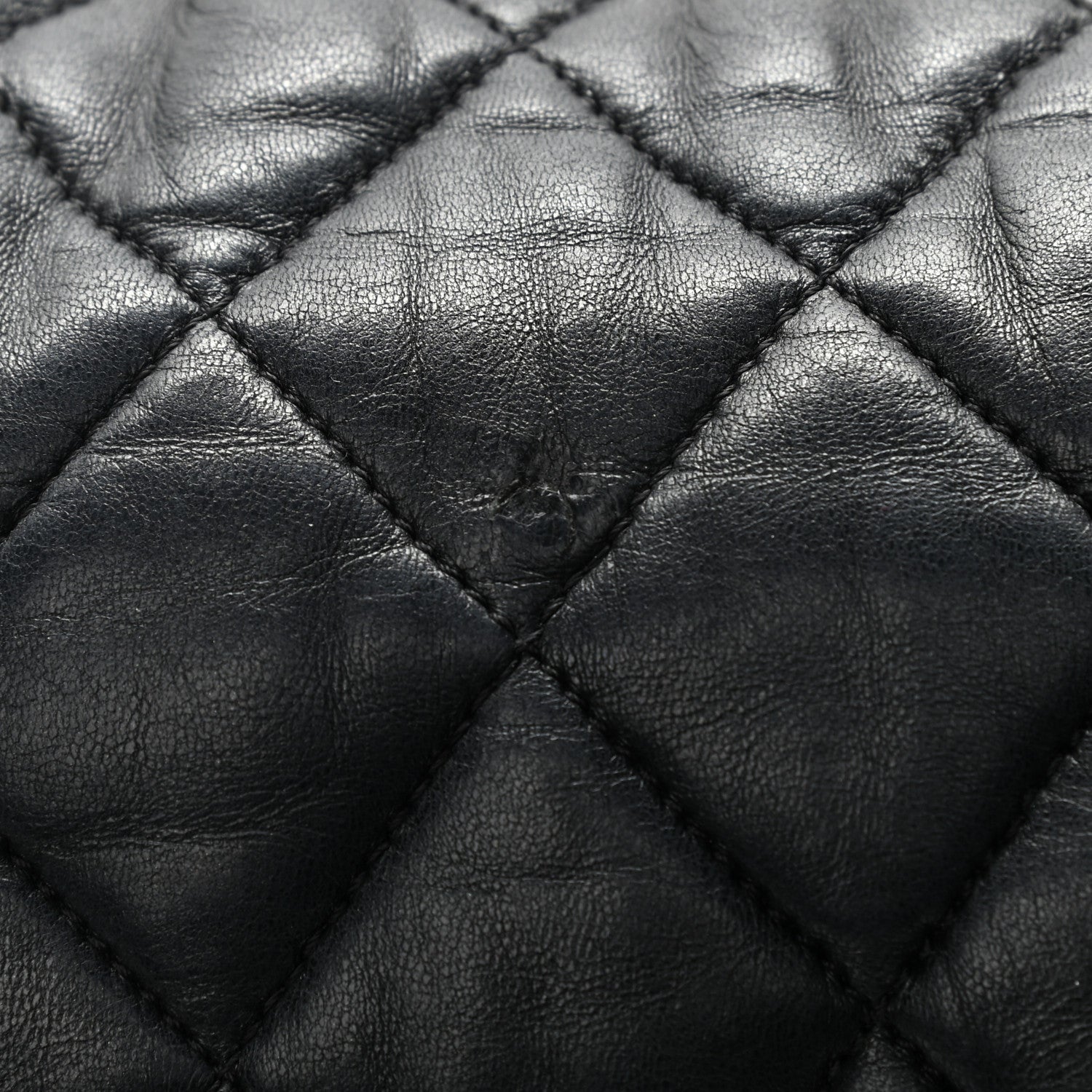 Chanel Lambskin Quilted Maxi Chanel 3 Flap Black 10 of 11