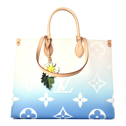 Louis Vuitton Monogram Giant By The Pool Onthego GM Blue 1 of 12