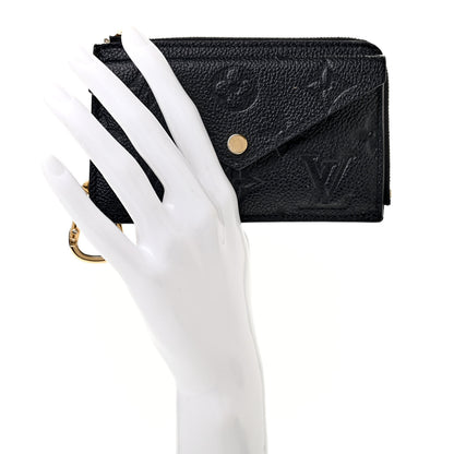 Louis Vuitton Empreinte Recto Verso Card Holder Black 2 of 6