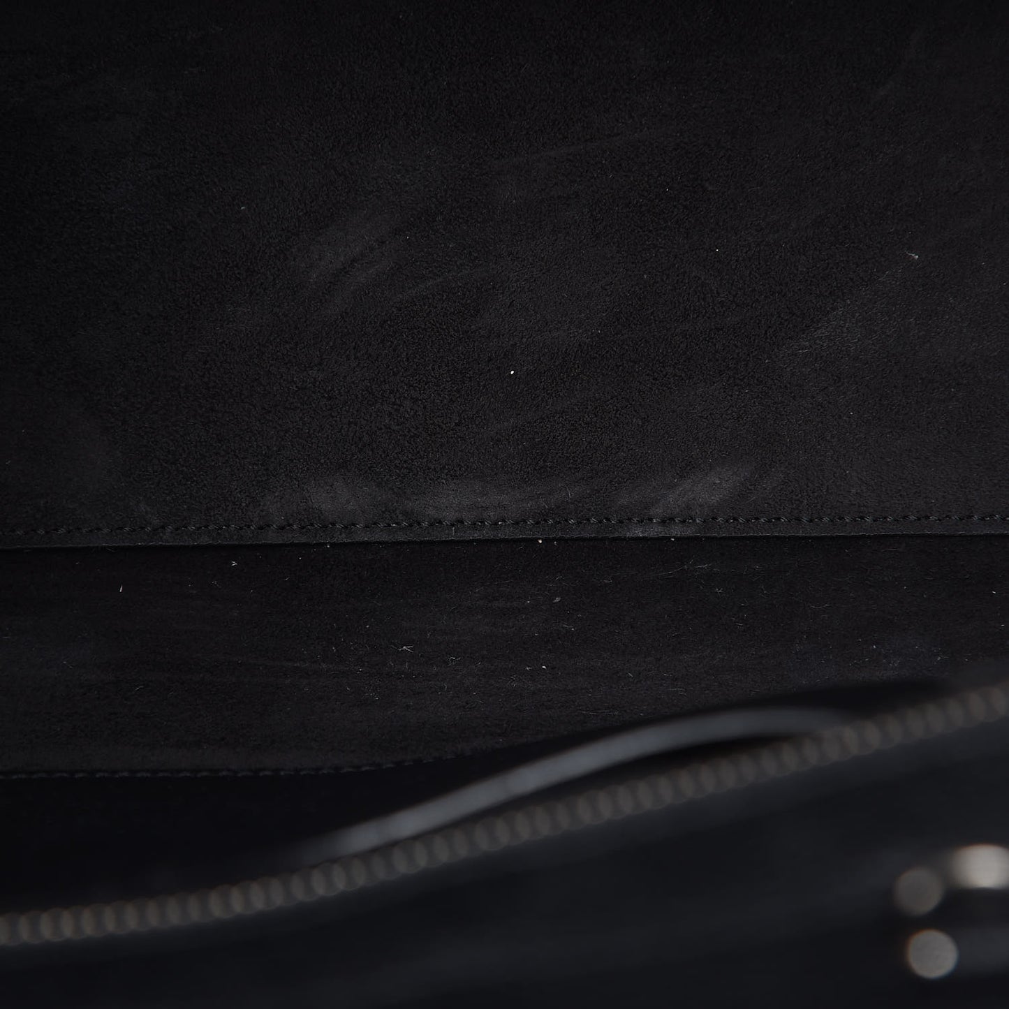 Grained Calfskin Small Cabas Rive Gauche Black