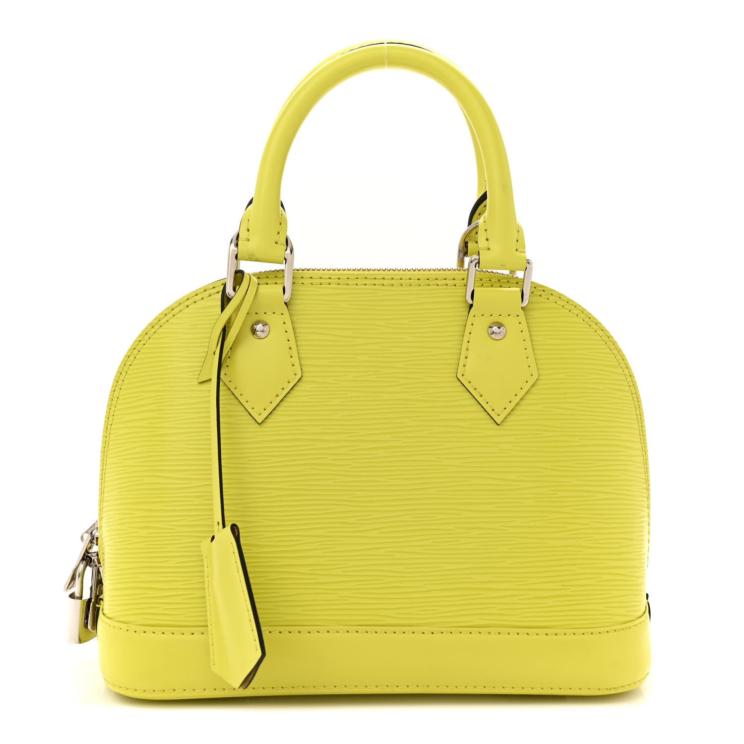 Louis Vuitton Epi Jacquard Alma BB Yellow Citron 1 of 12