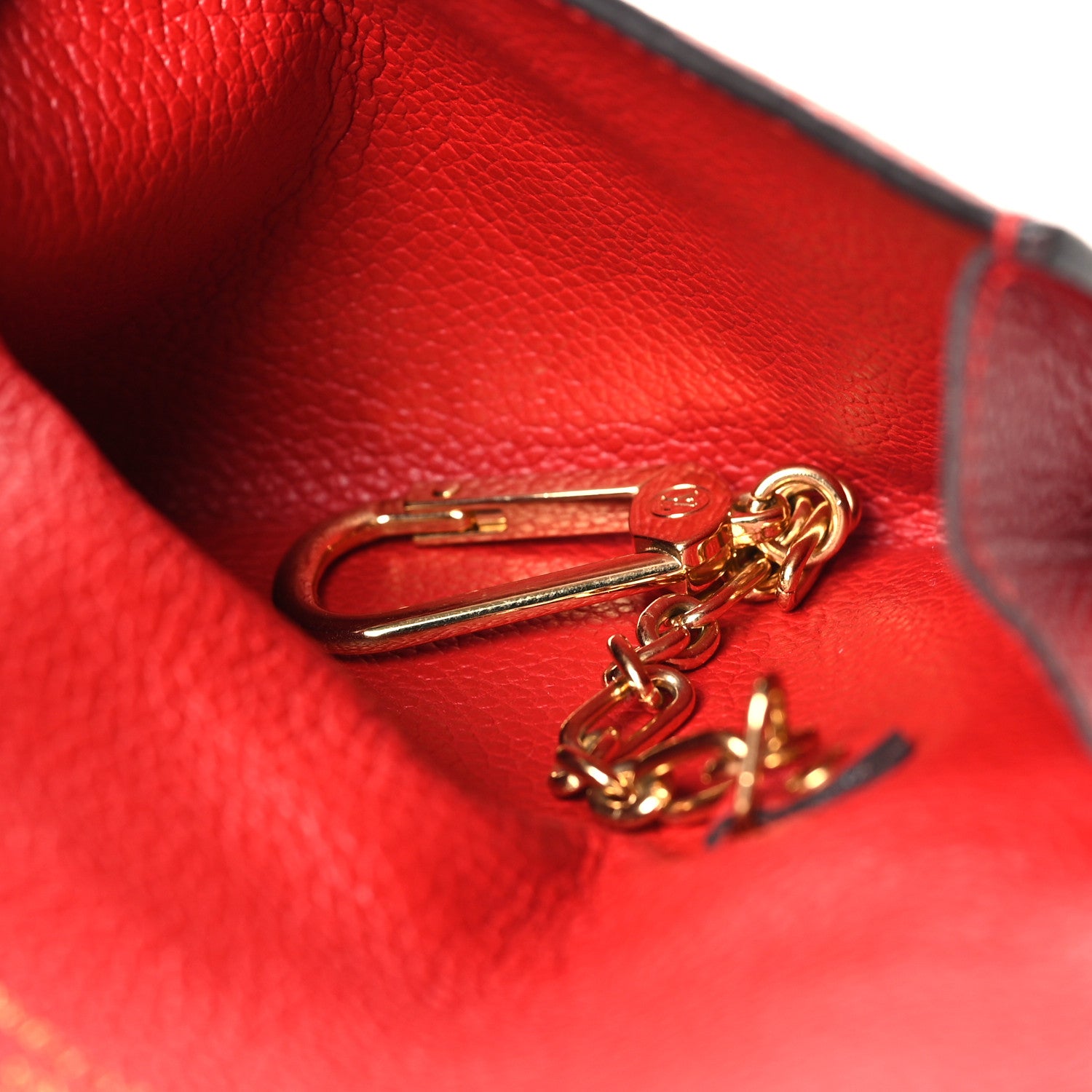Louis Vuitton Empreinte Key Pouch Cherry 5 of 7