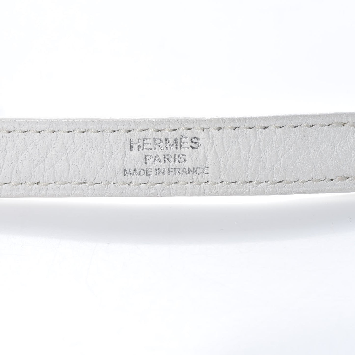 Taurillon Clemence Toile Kelly Retourne 32 White