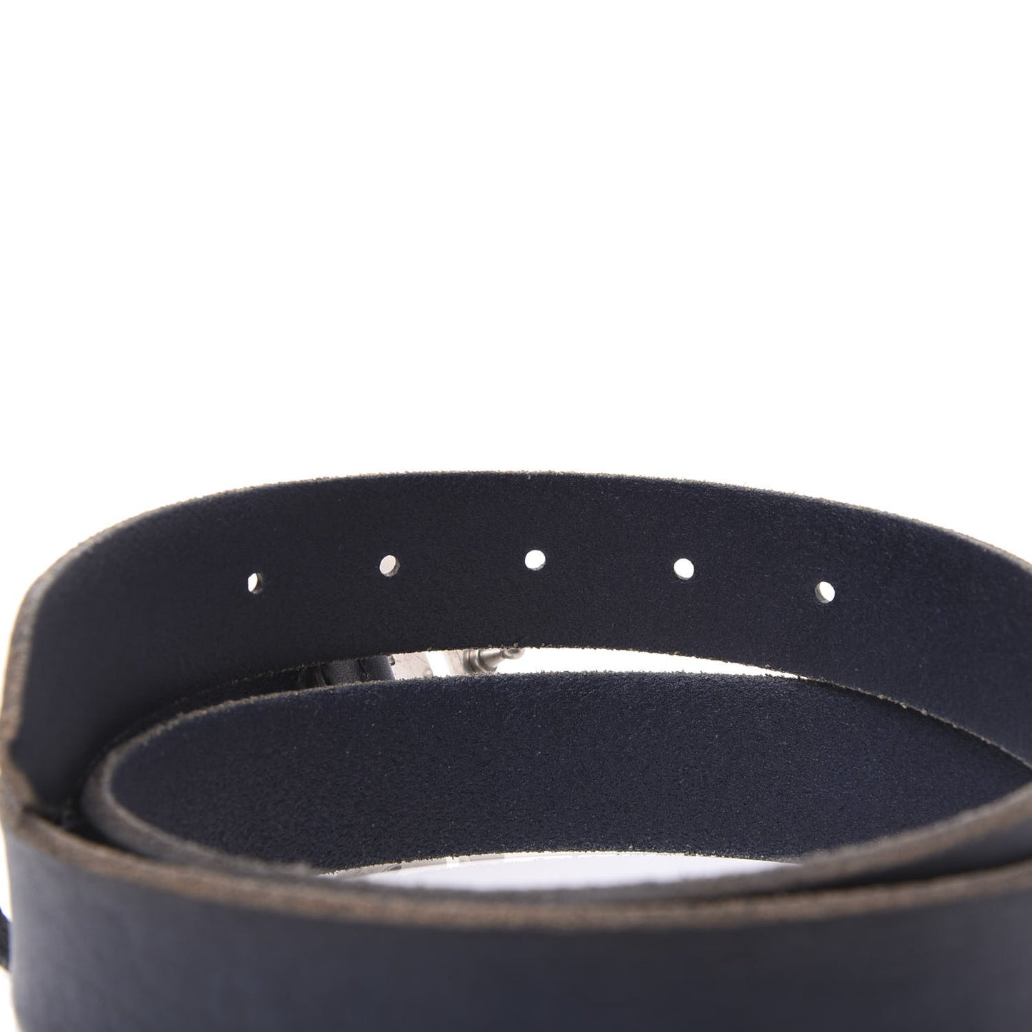 Cuoio Toscano Nickel Double G 30mm Belt 95 38 Blue