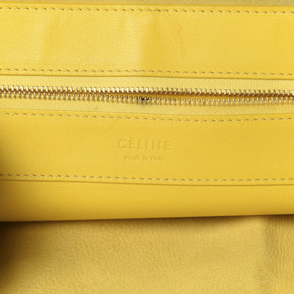 Celine Lambskin Horizontal Cabas Sun Yellow 6 of 16