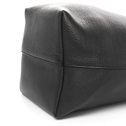 The Row Grained Calfskin Medium N/S Park Tote Black 9 of 9