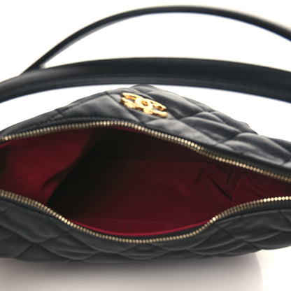 Chanel Lambskin Quilted Maxi Hobo Black 10 of 17