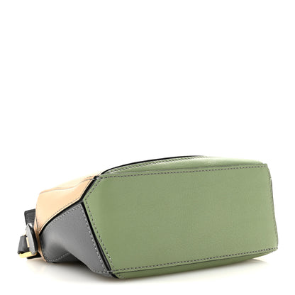 Loewe Calfskin Mini Puzzle Bag Asphalt Grey Nude 4 of 13