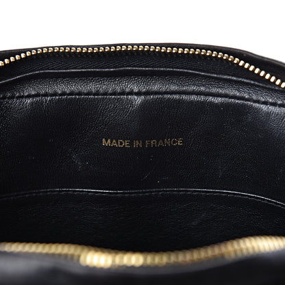 Chanel Lambskin Quilted Camera Case Black 7 of 15