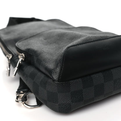 Louis Vuitton Damier Graphite Avenue Sling Backpack 8 of 9