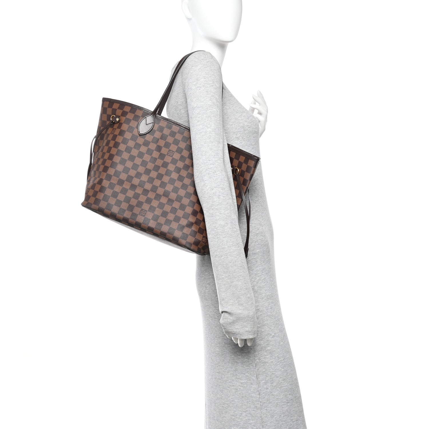 Louis Vuitton Damier Ebene Neo Neverfull MM 2 of 12