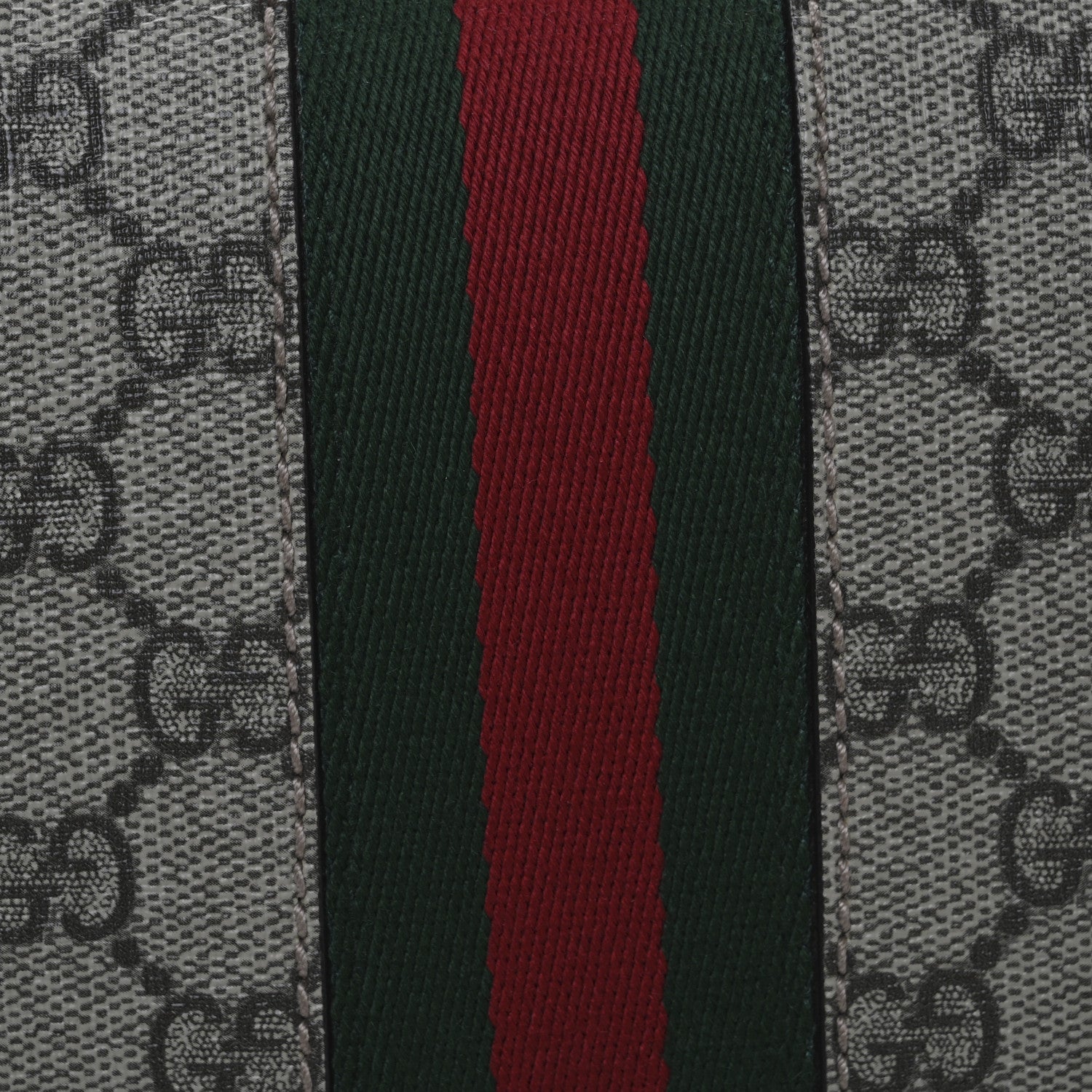 Gucci Tender GG Supreme Monogram Textured Dollar Calfskin Medium Ophidia Messenger Bag Beige Ebony New Acero 8 of 11