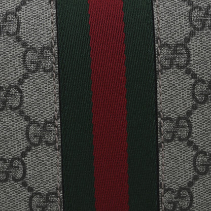 Gucci Tender GG Supreme Monogram Textured Dollar Calfskin Medium Ophidia Messenger Bag Beige Ebony New Acero 8 of 11
