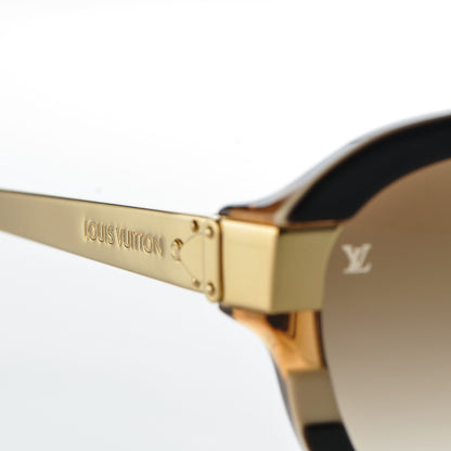 Louis Vuitton Petit Soupcon Cat Eye Sunglasses Z0487W Brown 6 of 9