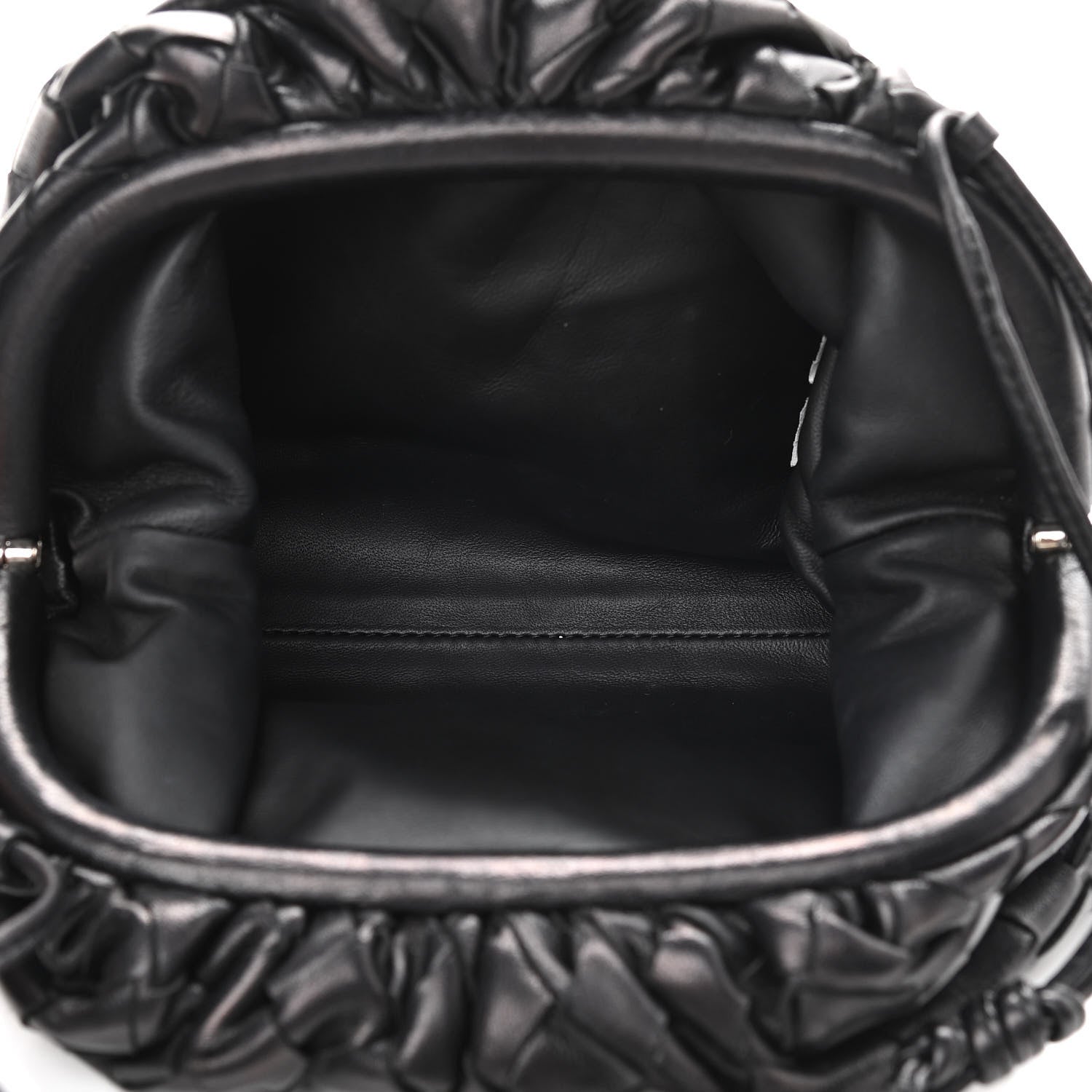 Bottega Veneta Nappa Intrecciato The Mini Pouch Black 5 of 10