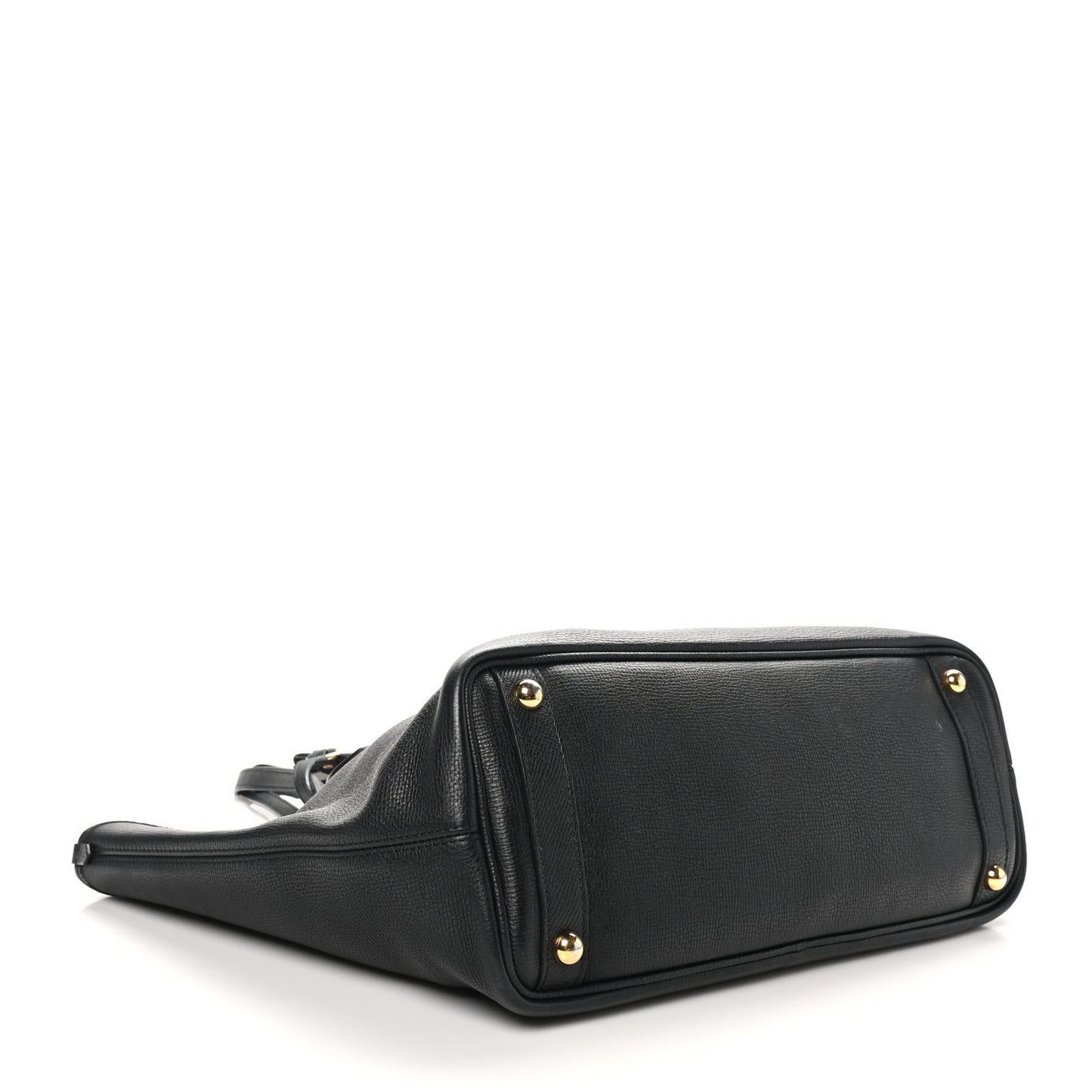 Grainy Calfskin Medium Honeybrook Tote Black