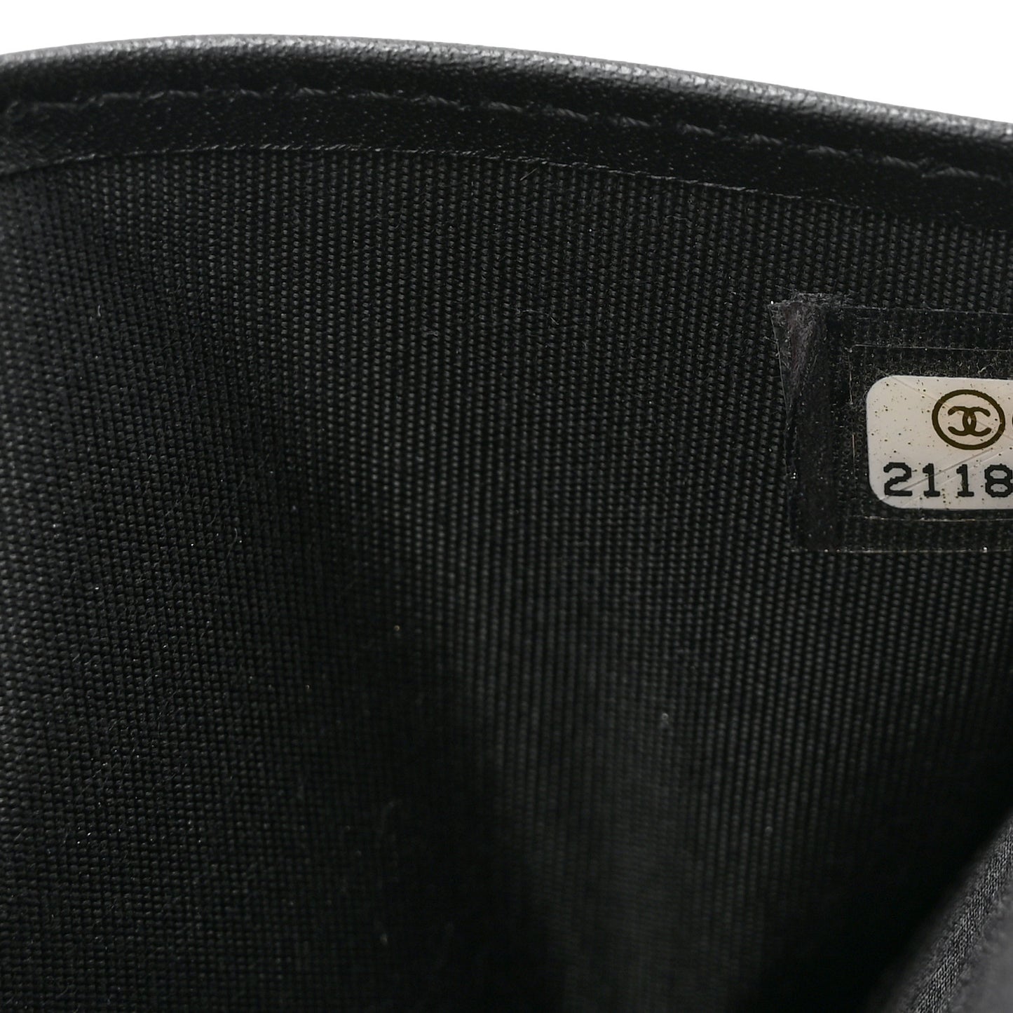 Caviar Timeless Passport Holder Black