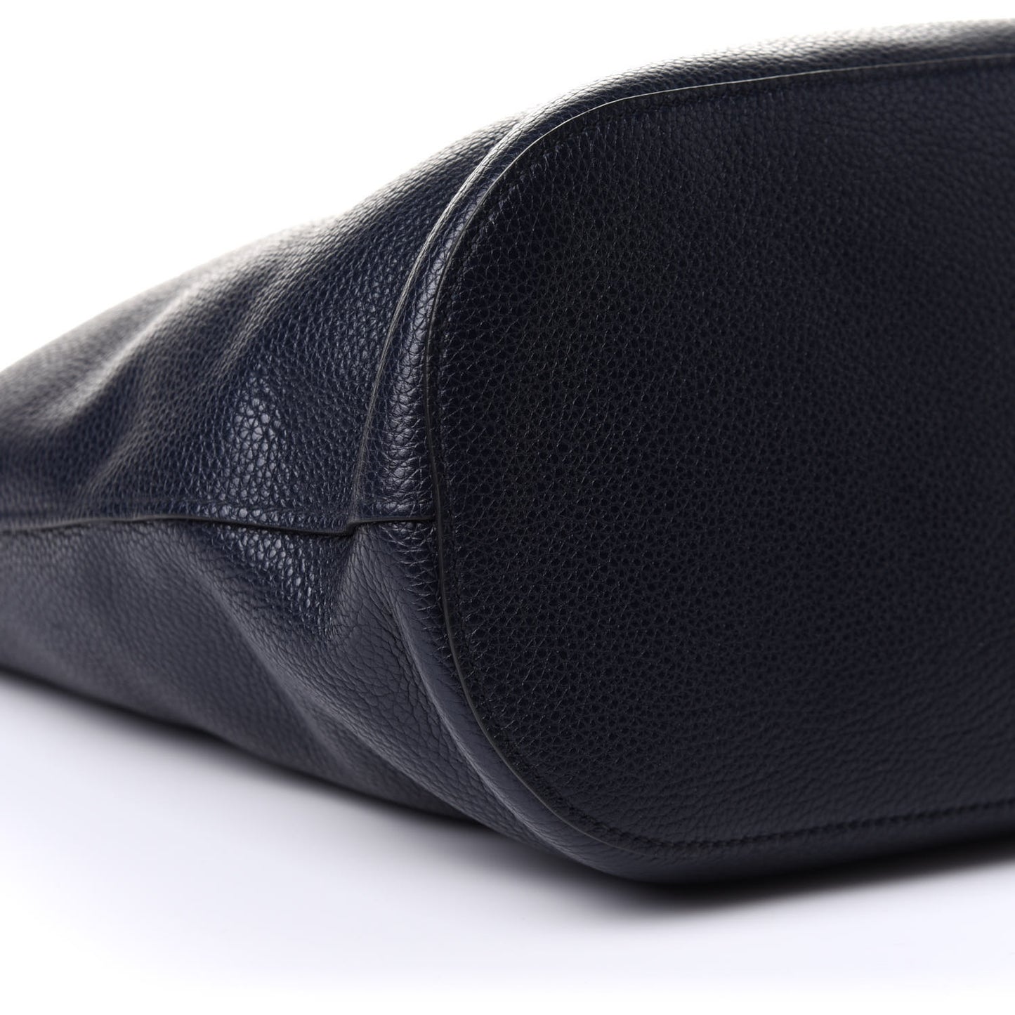 Vitello Daino Logo Crossbody Bag Baltico