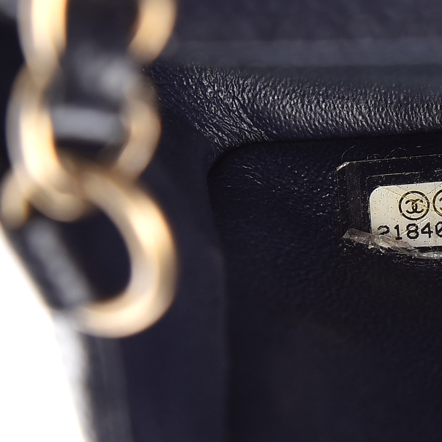 Chanel Caviar Quilted Mini Rectangular Flap Navy 7 of 7